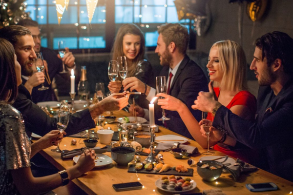 New Year workplace catering NC