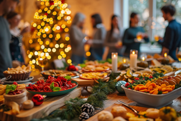 December employee appreciation event catering