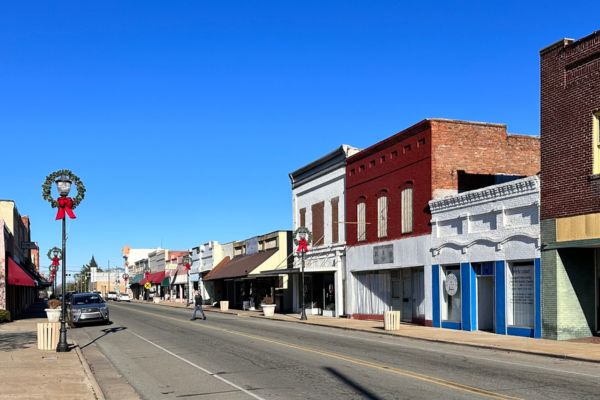 La Grange Community Center setup for corporate catering event