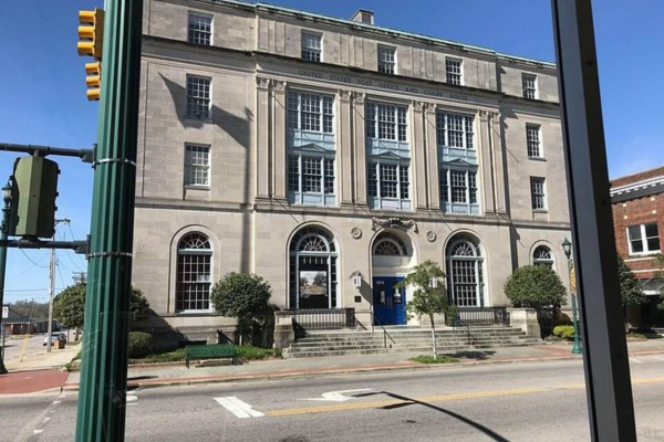 Welcome sign for Elm City, NC at the town entrance