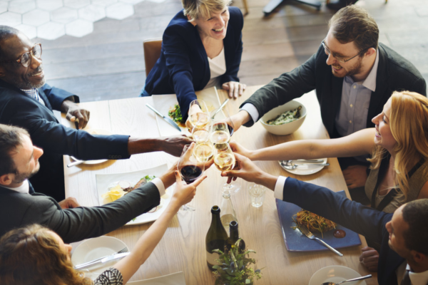 December employee appreciation event catering