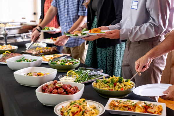 Weekly catered lunches in NC